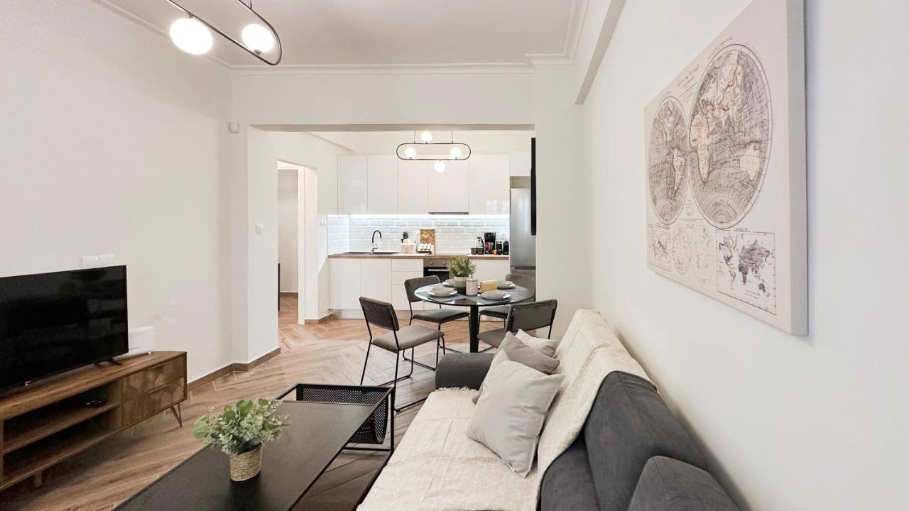 Valtetsiou Central 50Sqm Apt In Athens Apartment Ngoại thất bức ảnh